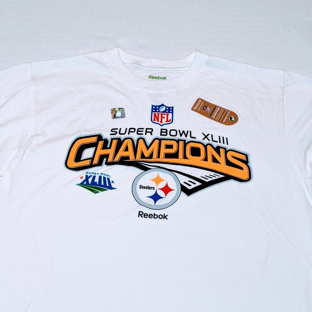 Steelers Reebok Superbowl Superbowl XLIII Tee (D5)